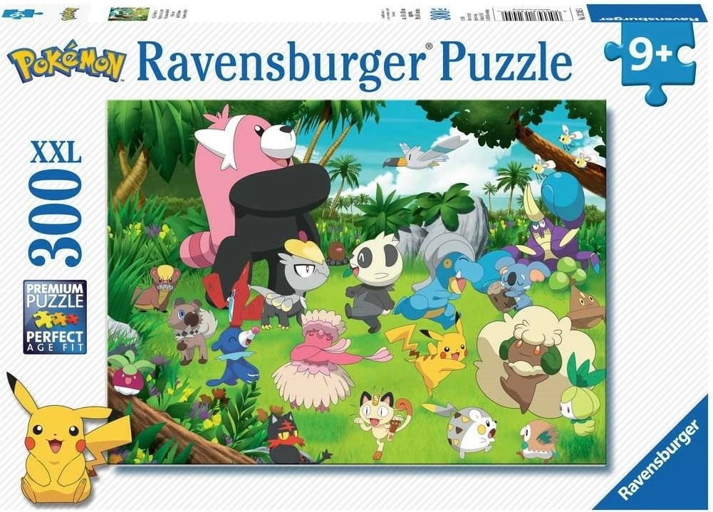Puzzle Pokémon Ravensburger 300 pjesë, 49x36cm