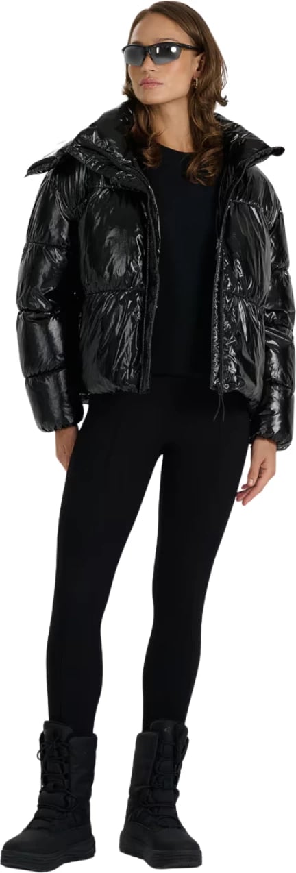 Jakne dimri për femra 4F, e zezë