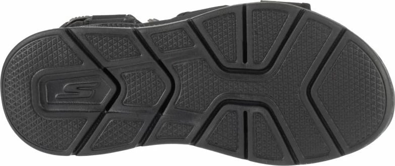 Sandale për meshkuj Skechers, të zeza