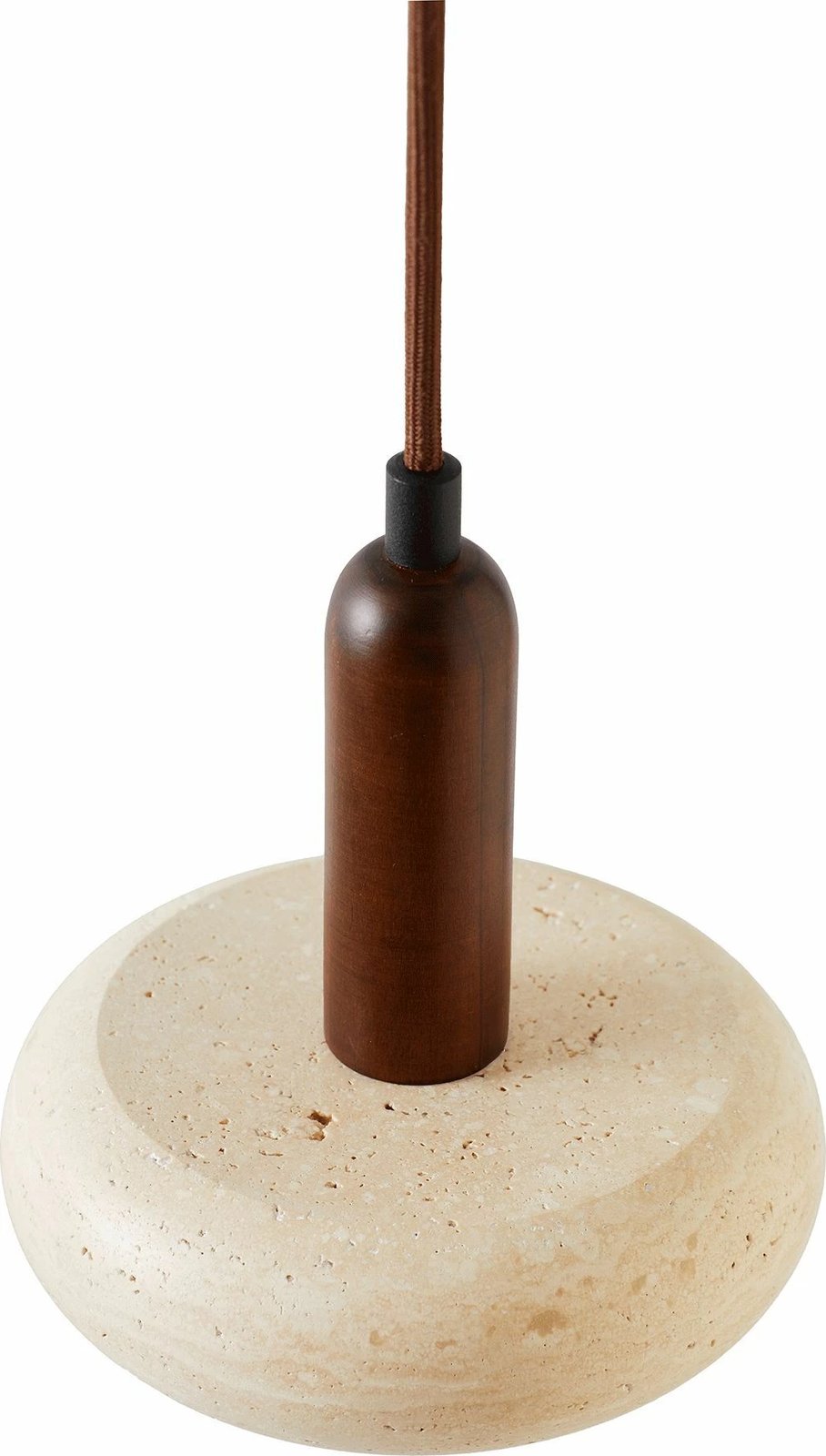 Llambë tavani Opviq, Worm, ngjyrë druri arre dhe bezhë