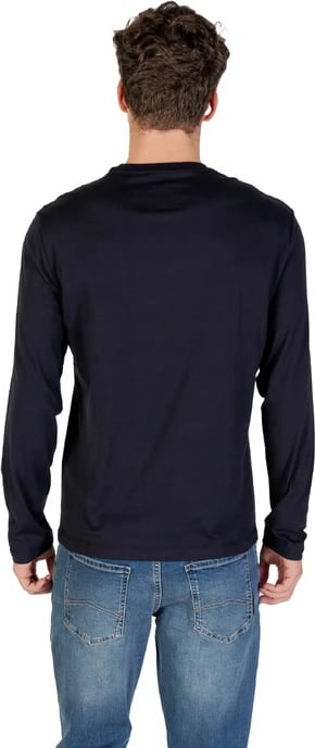 Maicë me mëngë të gjata Armani Exchange për meshkuj, blu