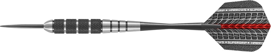 Shigjeta për lojë darts Harrows, të zeza