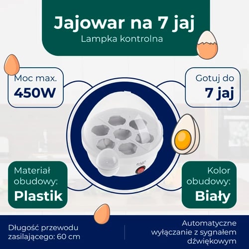 Zierëse veze, Adler AD 4459, 7 vezë, 360W max 450W, auto fikje me sinjal, filxhan matës me gjilpërë, e bardhë