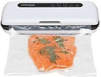 Vakumator ushqimi Rommelsbacher VAC110, 110W, 230V, zi/bardhë