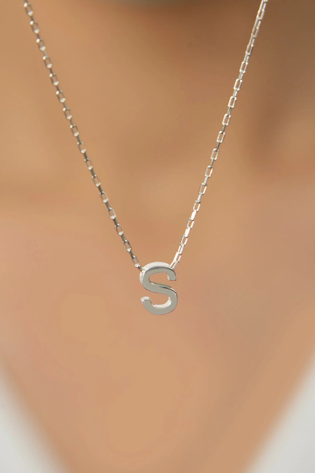 Qafore argjendi Elika Silver, shumëngjyrëshe, ELKSLVR2155, 43cm