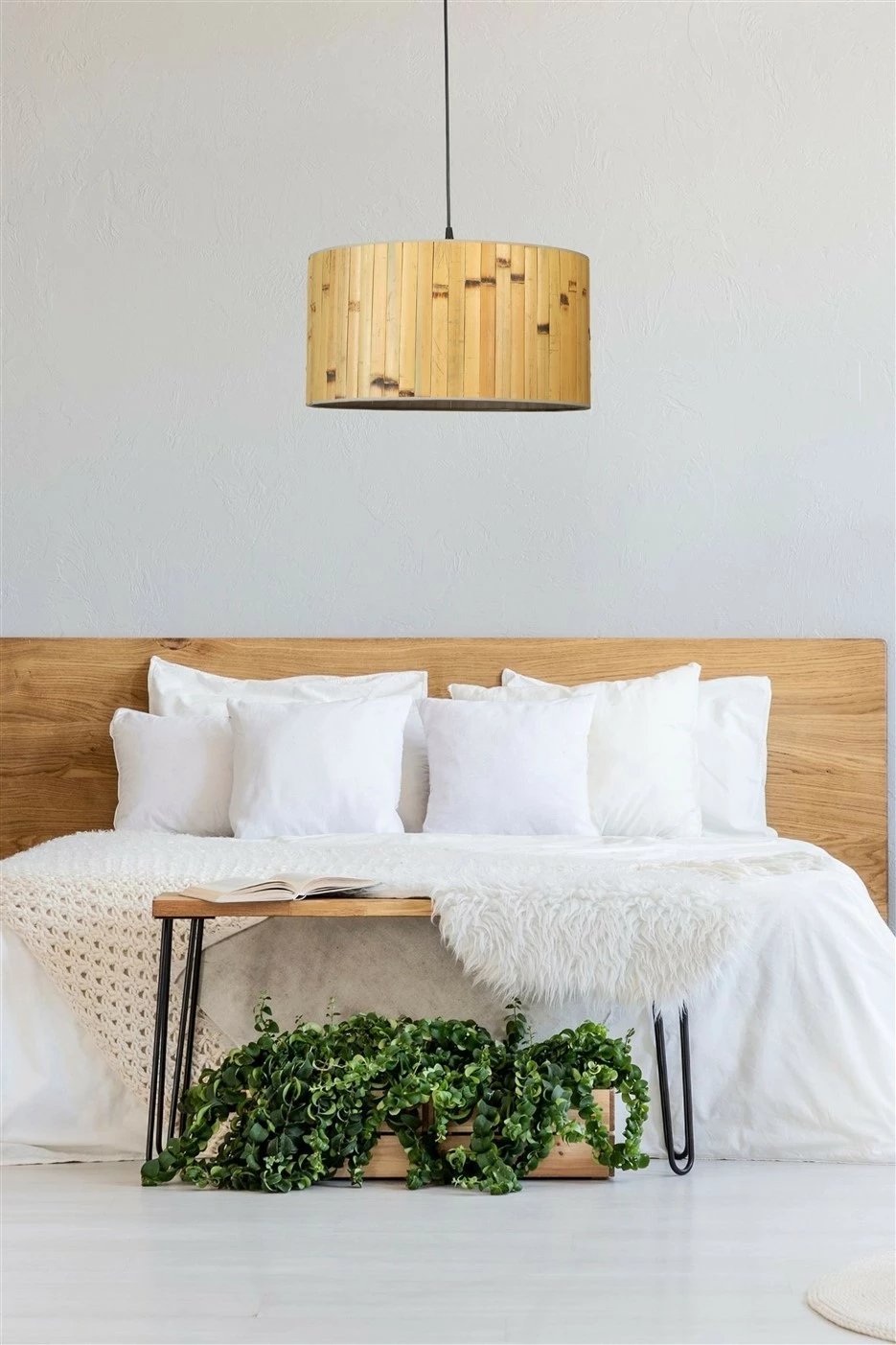 Llambë tavani Opviq, ngjyrë lisi dhe e zezë, 8850-1