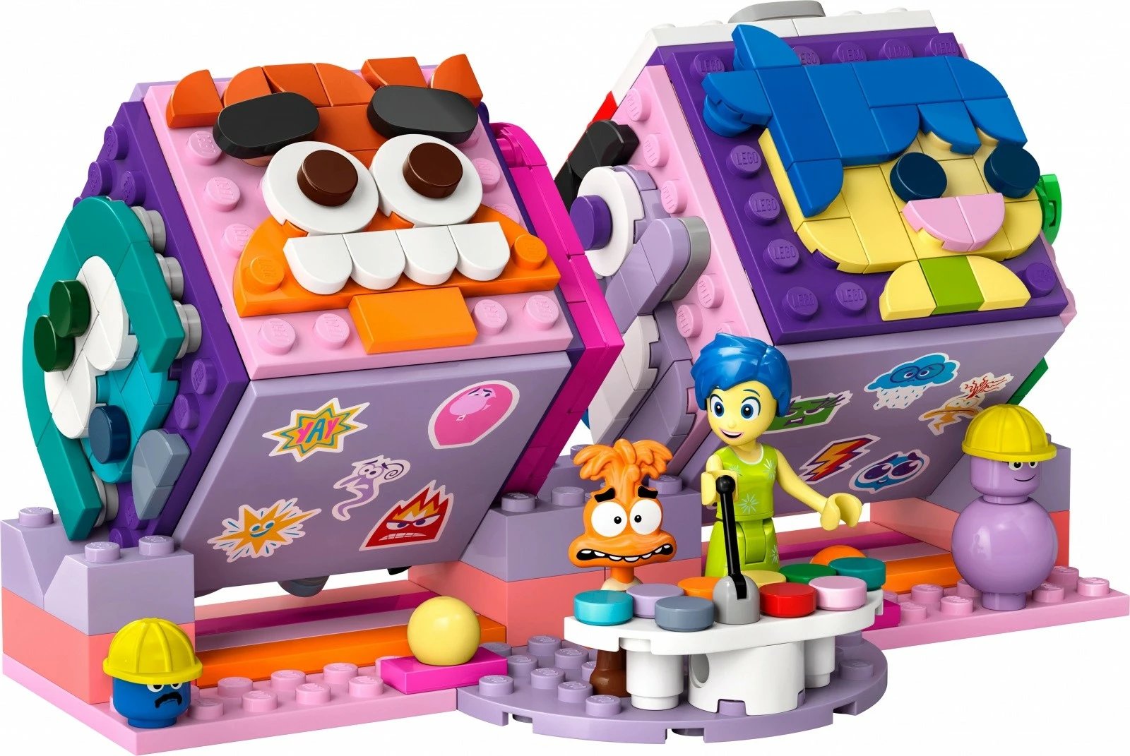 Set LEGO Disney Inside Out 2 Emotion Cubes 43248, 394 pjesë, shumëngjyrësh