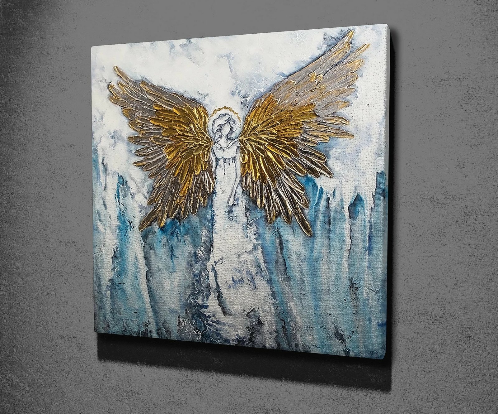 Pikturë dekorative në kanavacë, Wallity, KC446, shumëngjyrëshe, 45x45cm