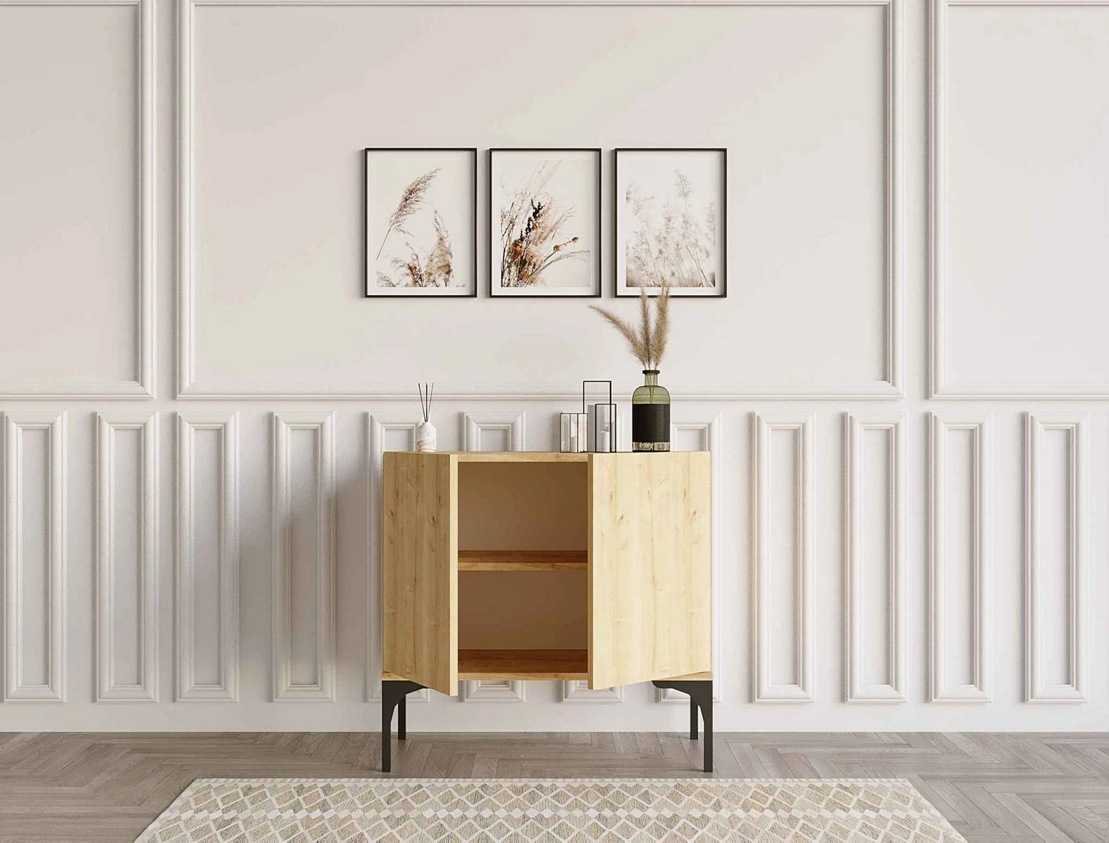 Konsol Hanah Home, Prestige, ngjyrë lisi safir