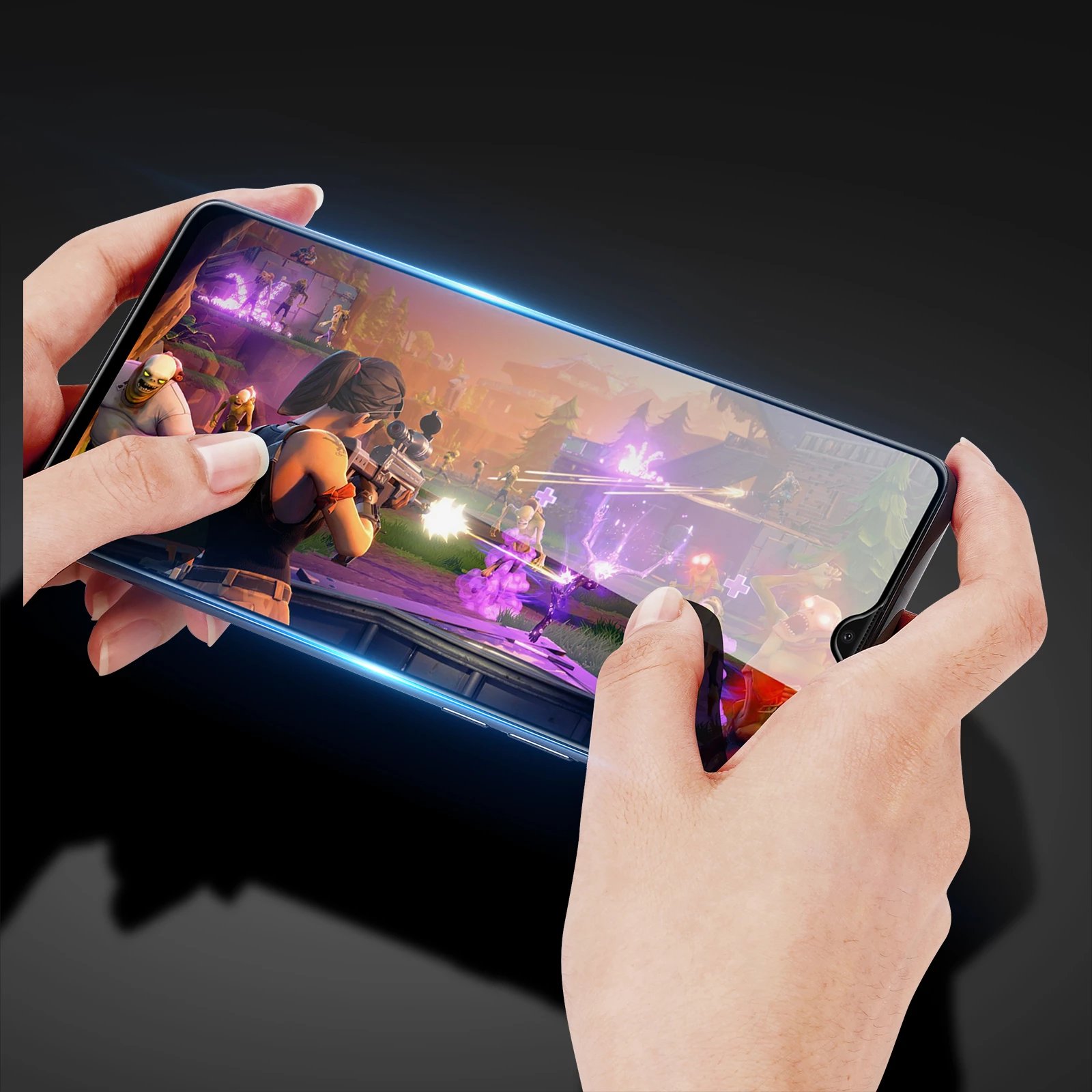 Xham i temperuar Dux Ducis 9D për Xiaomi Redmi A2 / Redmi A1, 9H, me kornizë të zezë