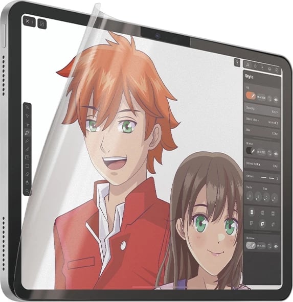 Folie mbrojtëse PanzerGlass GraphicPaper për iPad Air 13" 2024 / iPad 10.9", teksturë letre, antibakteriale