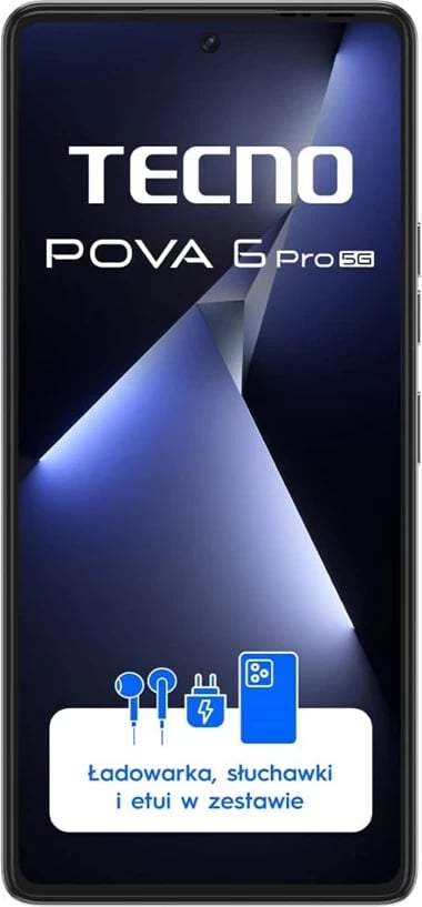 Celular TECNO Mobile Pova 6 Pro 5G, 12 GB RAM, 256 GB, Gri Meteorite