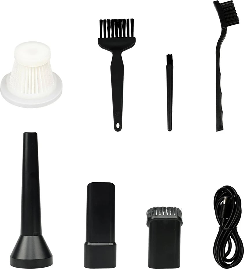 Fryrës ajri pa tela Media Tech MT6538, 2-në-1, 2000 mAh, i zi