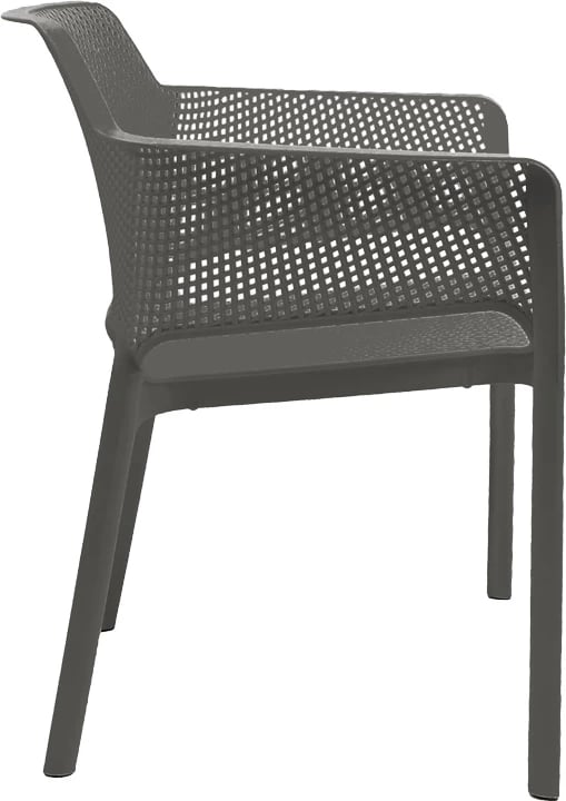 Karrige Oviez pp, ngjyrë anthracite, 59x58x79cm