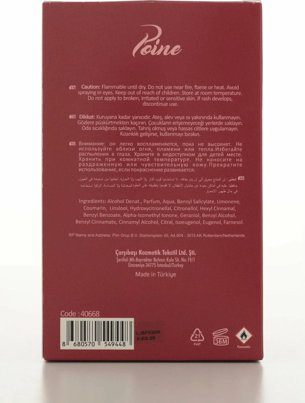 Parfum për gra, Alberto Taccini, 40668