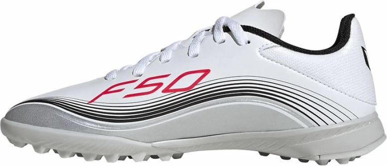 Atlete futbolli për fëmijë adidas, të bardha