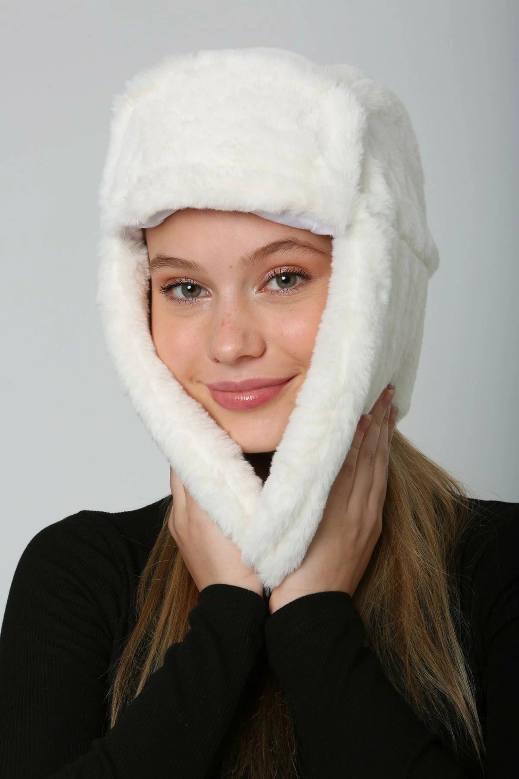 Kapelë dimri për gra, Jumeon, Bere1127, ecru