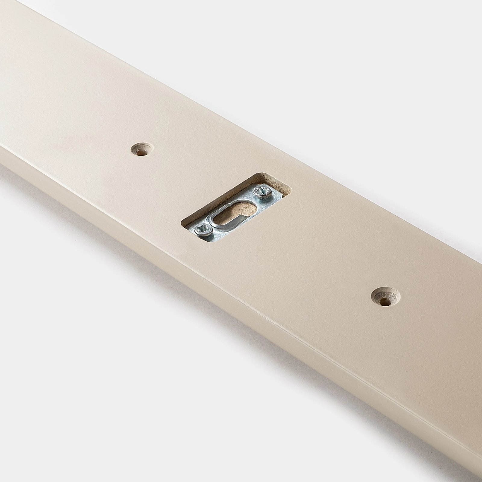 Varëse muri prej druri, ngjyrë e bardhë dhe ari, Skye Decor, ASK-009, 65x7x8cm