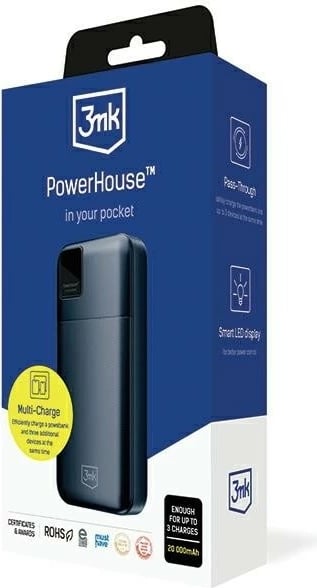 Powerbank 3MK PowerHouse 20000mAh, i zi