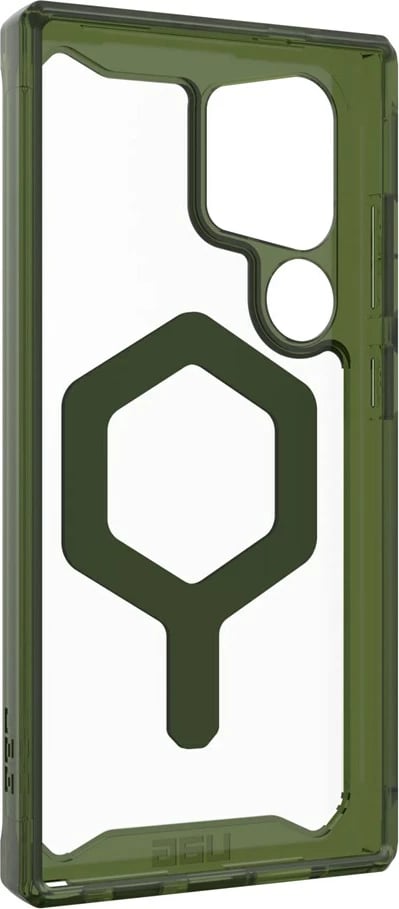 Mbështjellës Urban Armor Gear Plyo PRO për Samsung, 6.8", TPU, Olive/Transparent