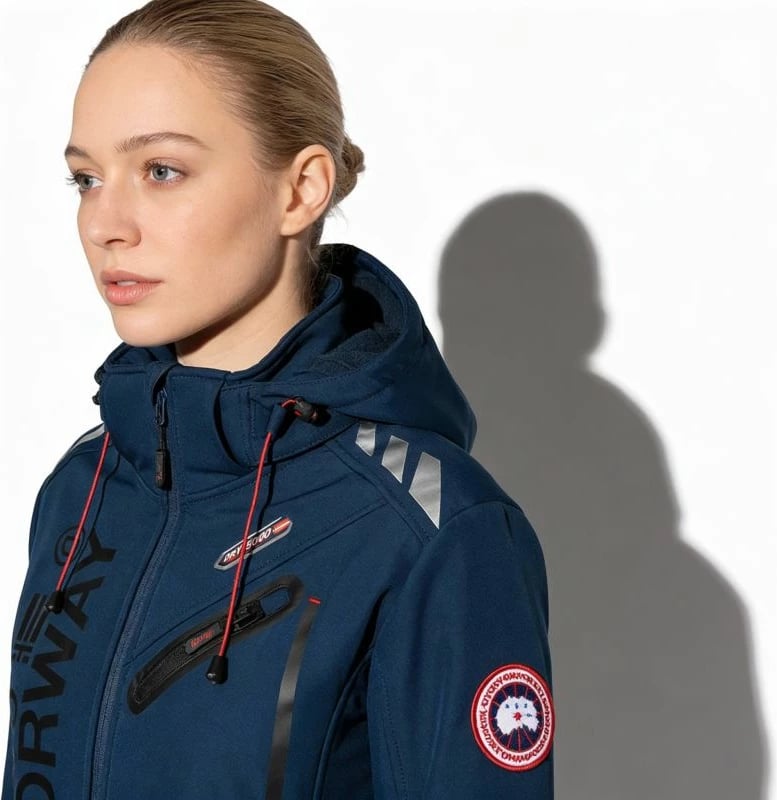 Jakne femra Geographical Norway navy blue