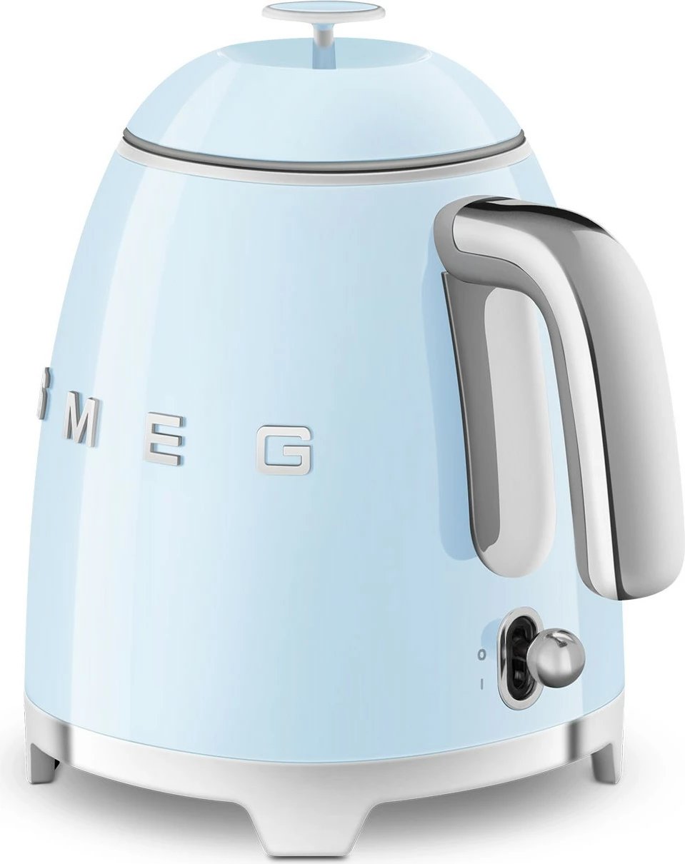 Ibrik elektrik SMEG KLF05PBEU mini, 1400W, 0.8L, kaltër