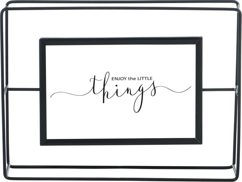 Kornizë portreti Hama 10x15, metal, e zezë Kornizë portreti Hama 10x15, metal, e zezë