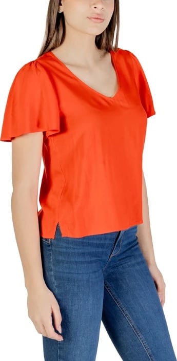 Bluzë Vero Moda femra e kuqe