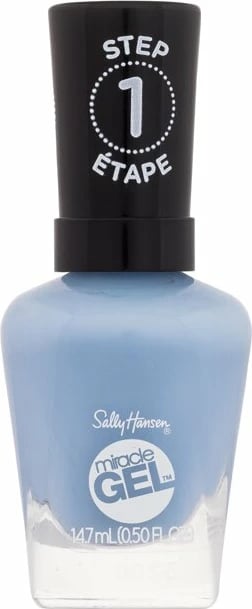 Llak për thonj për femra Sally Hansen Miracle Gel Cozy Chic Collection 638 Comfy Co-Sea blu 14,7ml