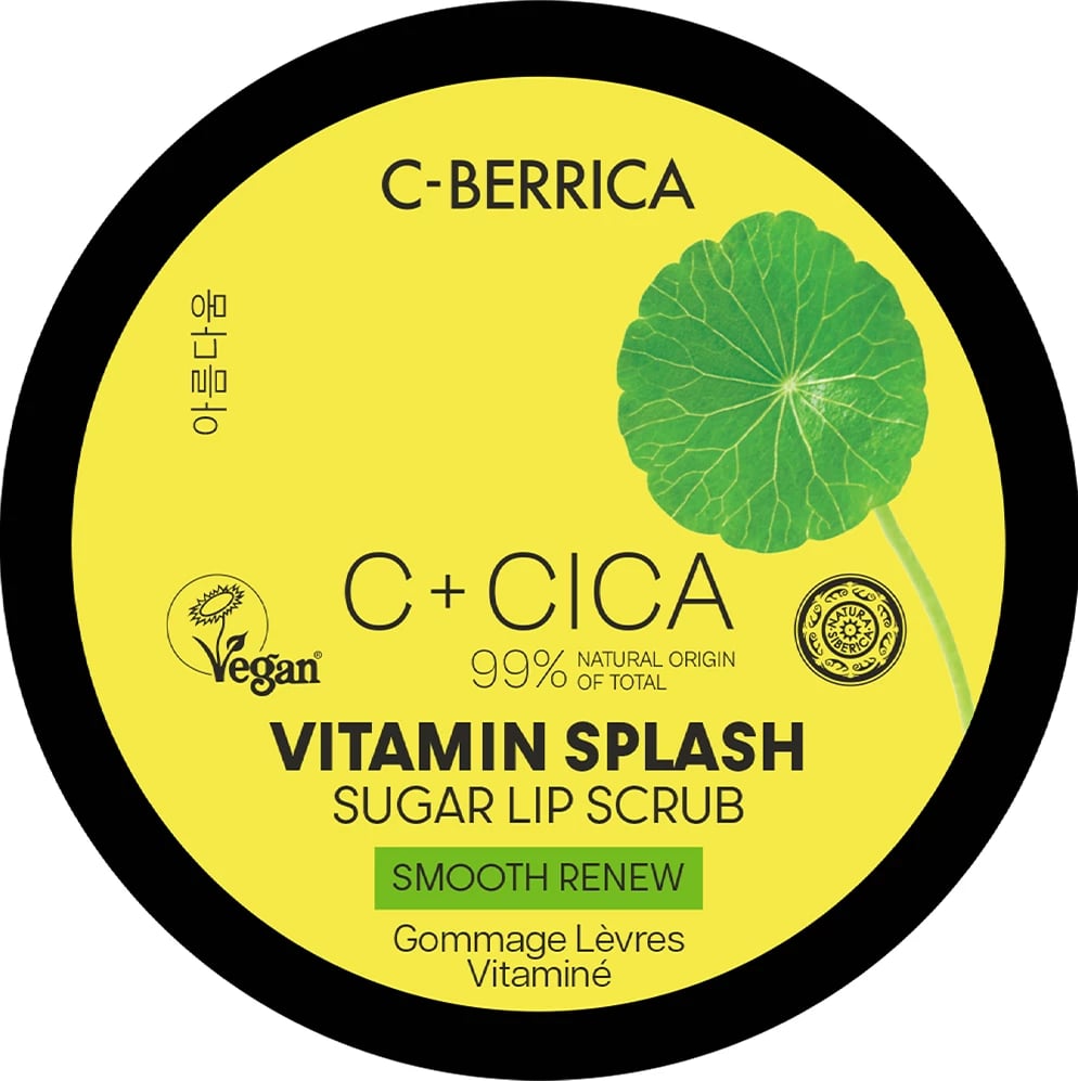 Skrab për buzë për femra Natura Siberica Cica C-Berrica Sugar Lip Scrub 10ml