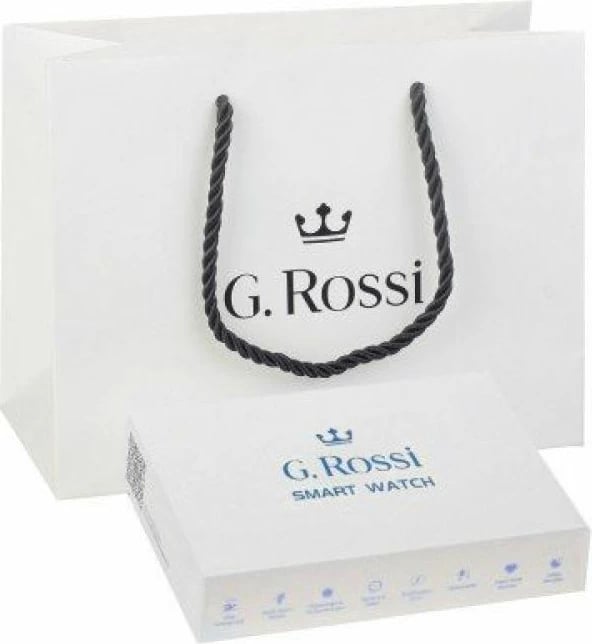 Smartwatch unisex G. Rossi, e zezë