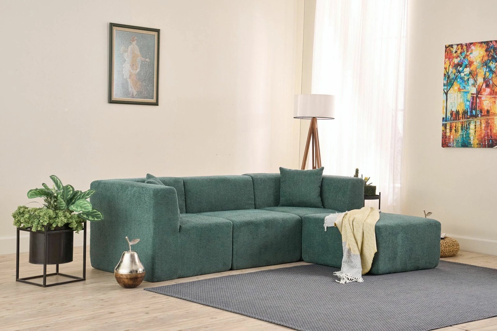 Këndare Raks, jeshile, Atelier del Sofa