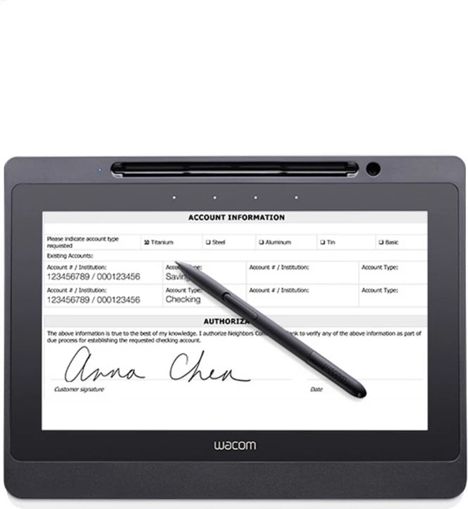 Tablet Wacom DTU-1141B/DTU-1141, e zezë