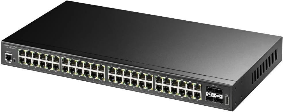 Switch CUDY GS2048PS4-720W, 48 porta Gigabit Ethernet, 8 PoE, i zi