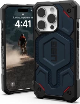 Mbështjellës UAG Monarch Pro me MagSafe për iPhone 16 Pro, Blu
