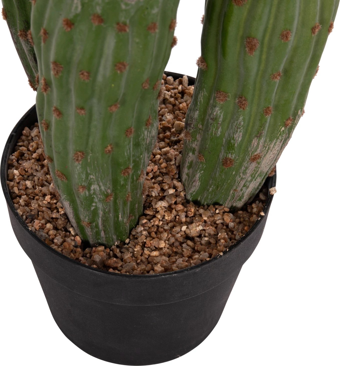 Bimë dekorative sintetike në vazo, lloj kaktusi, FH4747, 17.5x115cm