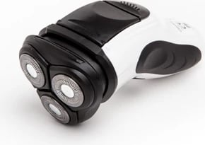 Makinë rroje, Camry, CR 2915, 3 koka lëvizëse, bateri me rikarikim 60 min, bardhë/zezë