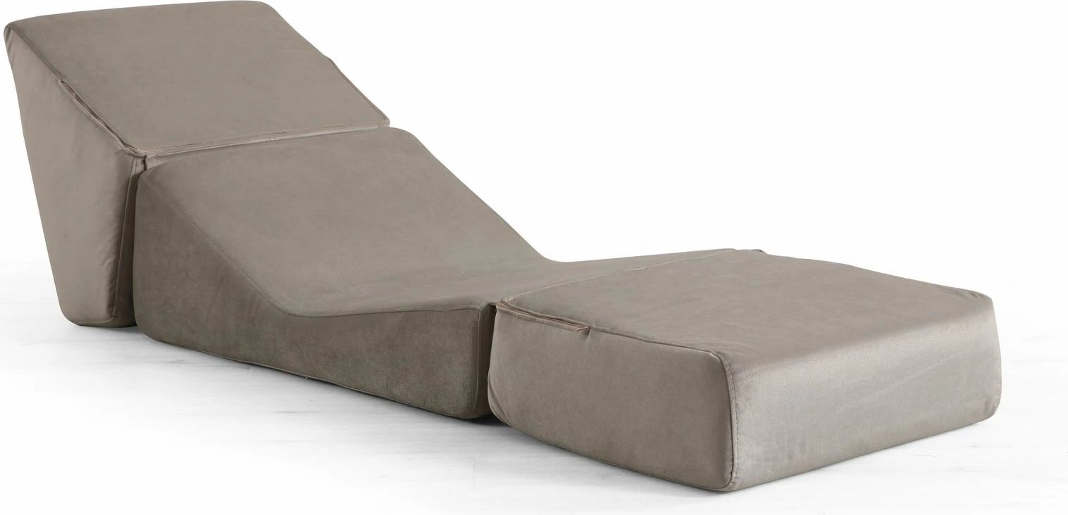 Krevat-karrige një vendi, ngjyrë bezhë, Origami Convertable