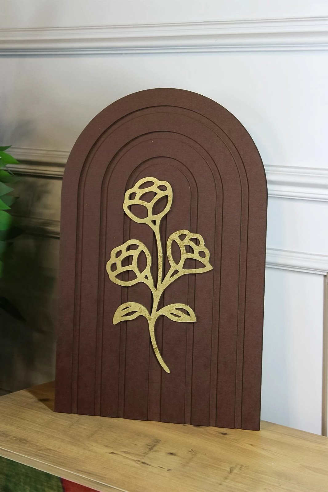 Pikturë dekorative, Wallity, Ersy3Doval5-1828, shumëngjyrëshe, 18x28x2cm