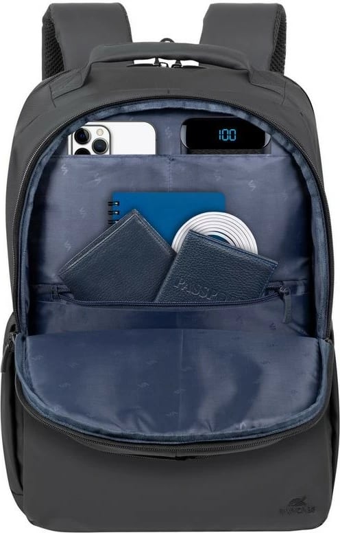 Çantë shpine RIVACASE NB Rucksack Tegel-Eco 15.6 inch e zezë Çantë shpine RIVACASE NB Rucksack Tegel-Eco 15.6 inch e zezë