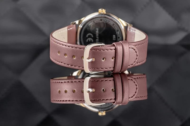 Orë dore për meshkuj PERFECT GXB452-12, e zezë