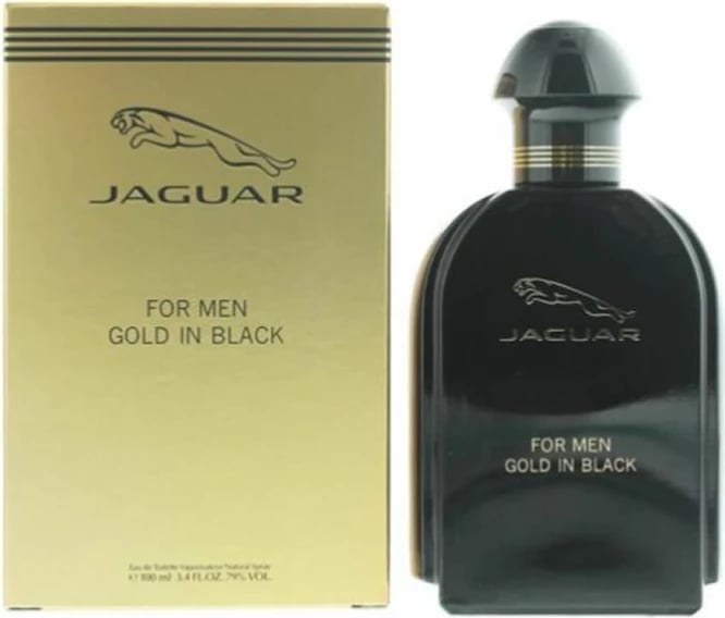Eau de Toilette për meshkuj Jaguar For Men Gold In Black 100ml