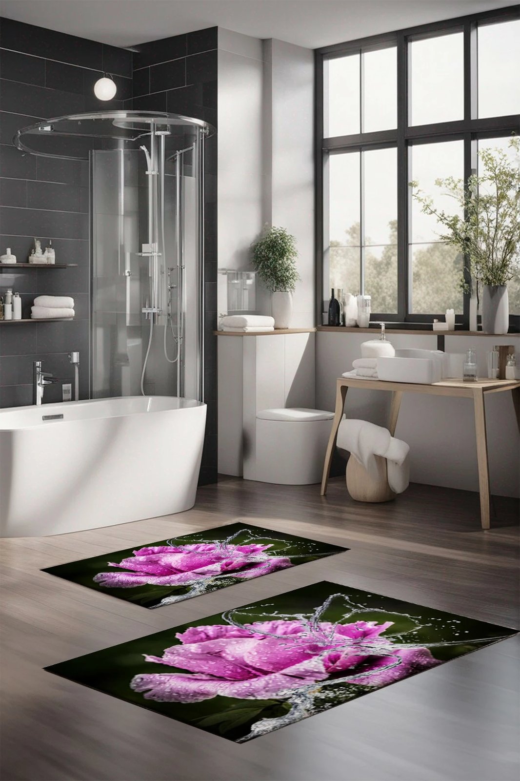 Set tapetesh banjoje (2 copë), Mijolnir, CT-5149, shumëngjyrëshe