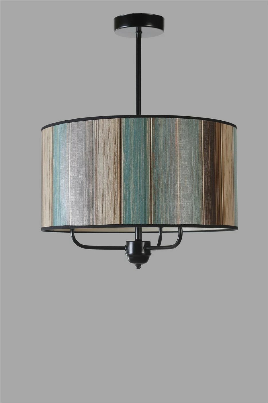 Llambë tavani Opviq, abazhuri shumëngjyrësh, 3 pjesë