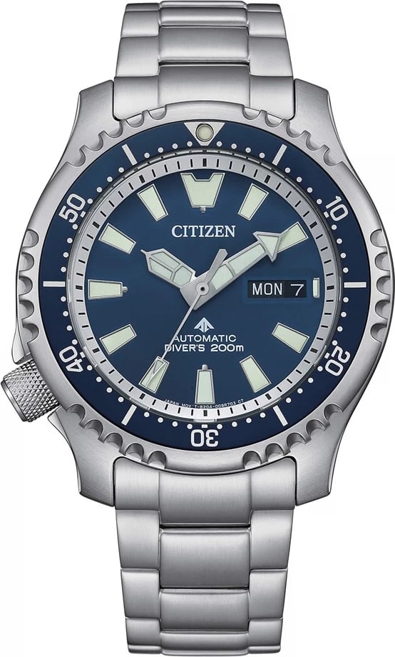 Orë dore CITIZEN PROMASTER Diver's Automatic Fugu për meshkuj, e kaltërt