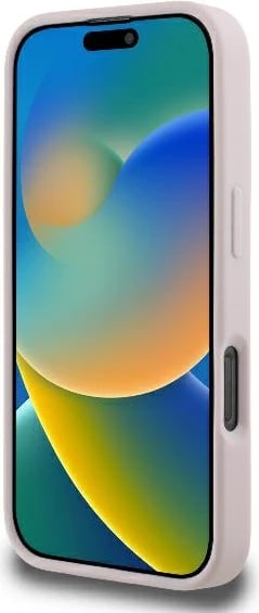 Mbështjellës Guess Quilted Metal Logo për iPhone 16 Pro Max, Rozë Mbështjellës Guess Quilted Metal Logo për iPhone 16 Pro Max, Rozë