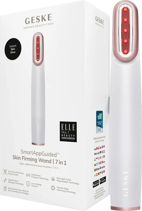 Pajisje për fytyrë Geske Skin Firming Wand 7 në 1, starlight