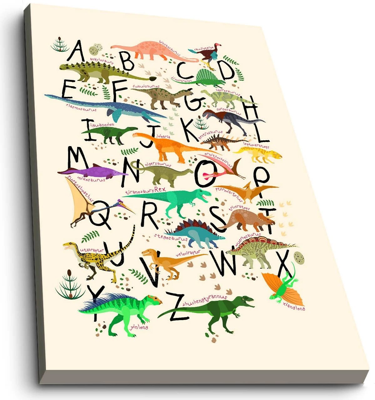 Pikturë dekorative në kanavacë, Wallity, shumëngjyrëshe, 45x70cm