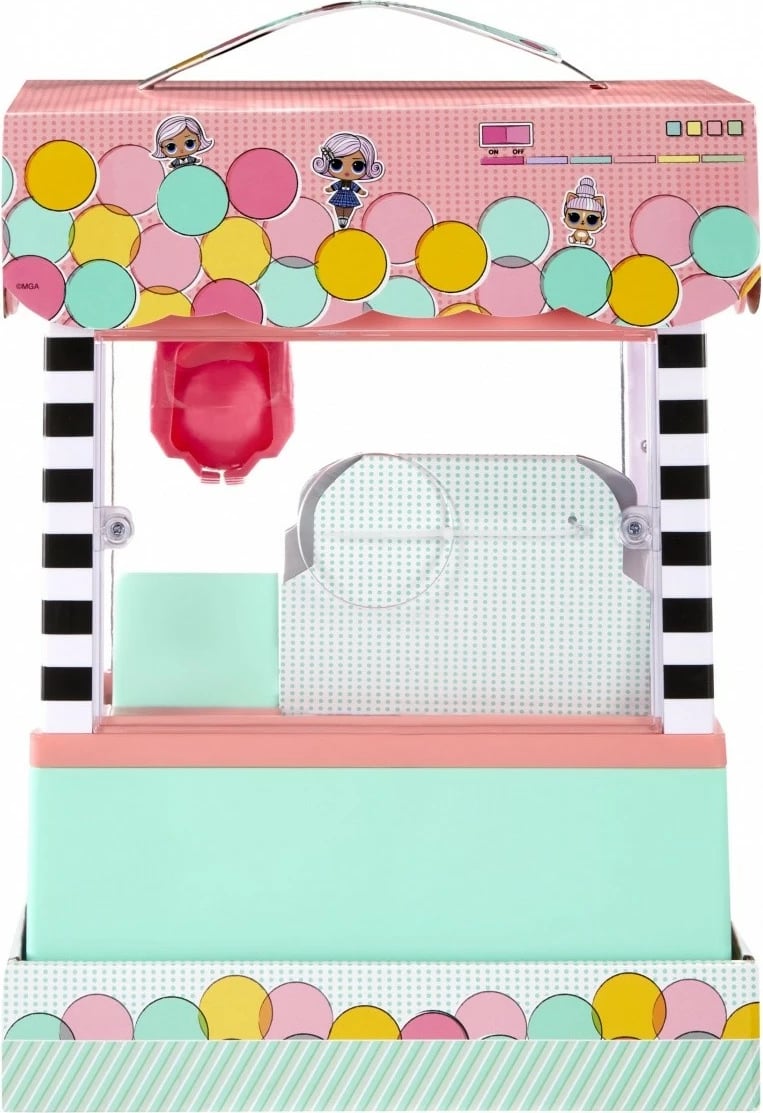 Lodër mini claw machine L.O.L. Surprise, MGA 583974EUC, 5 surpriza, multikolor