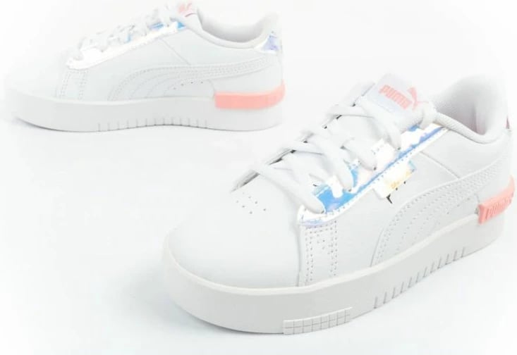 Atlete për fëmijë Puma, të bardha Atlete për fëmijë Puma, të bardha